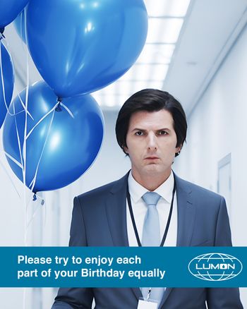 Use Severed employee - AI group birthday ecard