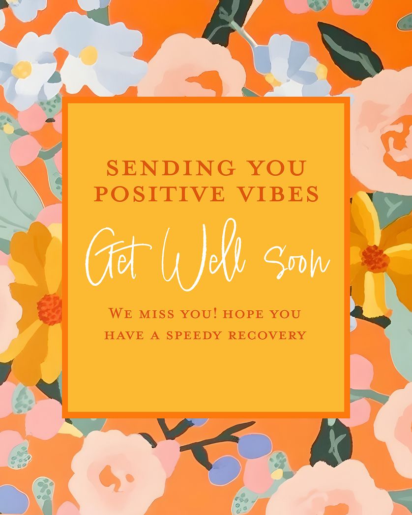 Card design "Get well Flowers - group get well ecard"