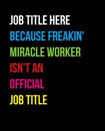 Use Miracle worker - group birthday ecard