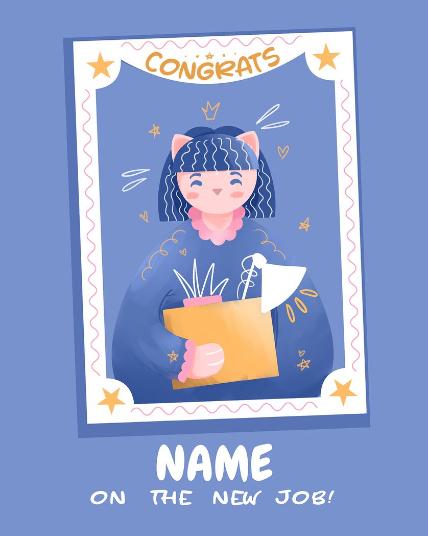 Card design "Queen of leaving - group leaving ecard"