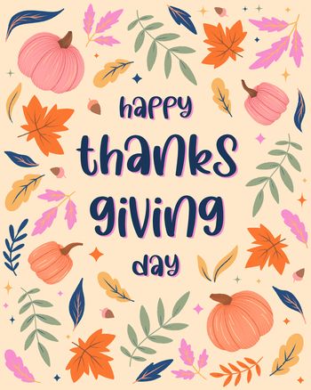 Use Pumpkin party - group thanksgiving ecard