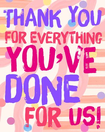 Use Big Brush strokes - group ecard