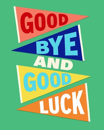 Use Put the flags out - group leaving ecard