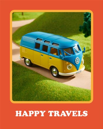 Use VW Camper - group leaving ecard