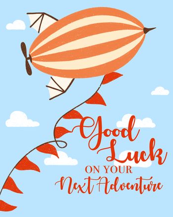 Use Blimp - groupleaving ecard