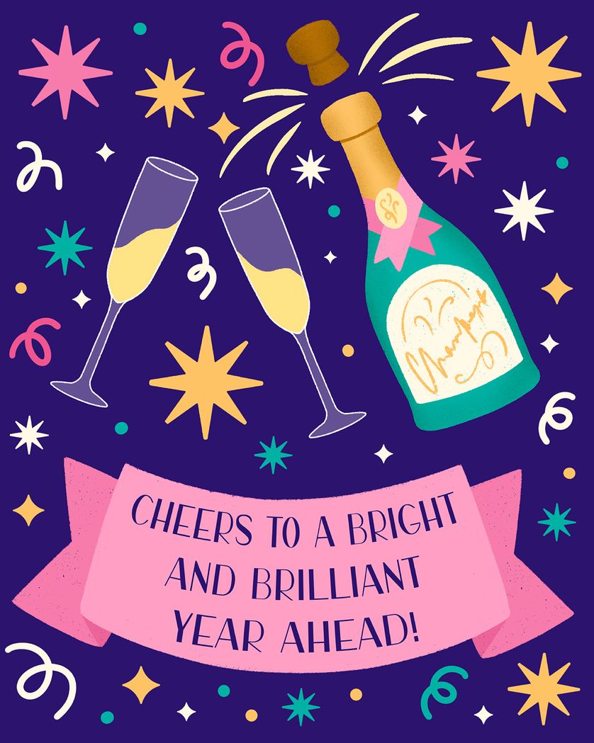 Card design "Blimp - group anniversary ecard"