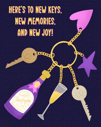 Use Key rings - group new home ecard