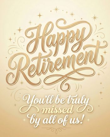 Use Golden goodbye - group retirement ecard