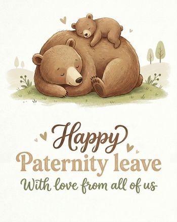 Use Papa bear - group paternity ecard