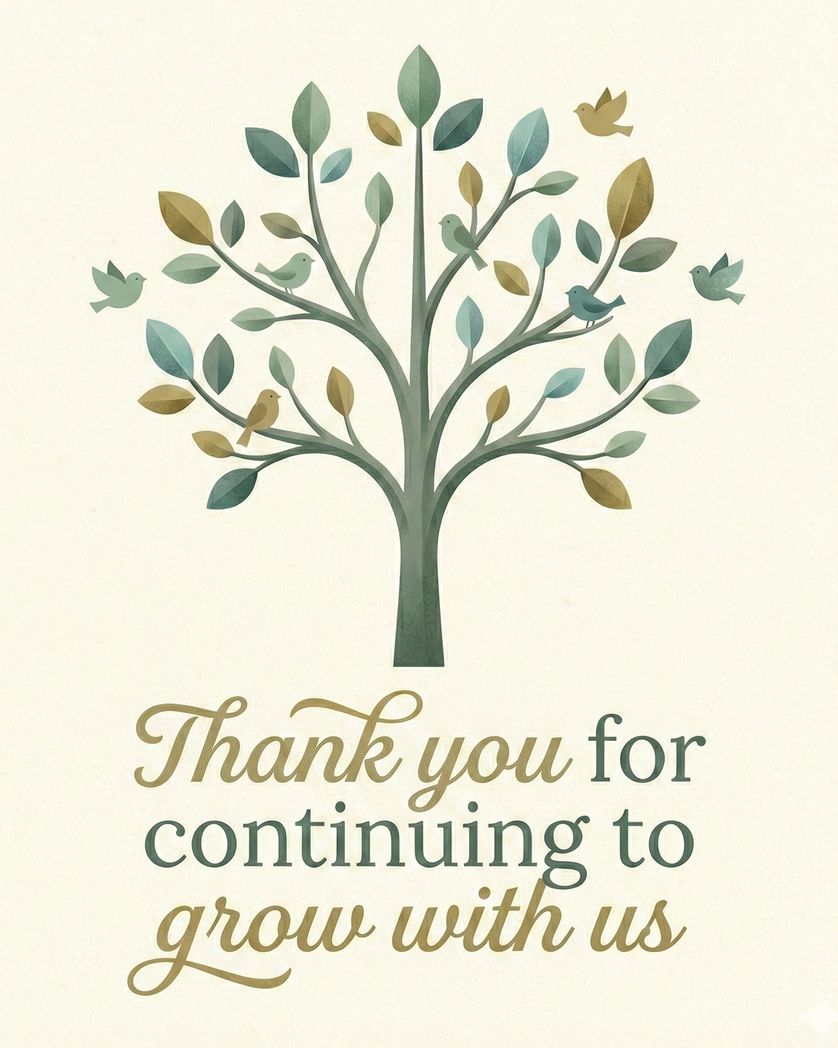 Card design "from tiny acorns - group anniversary ecard"