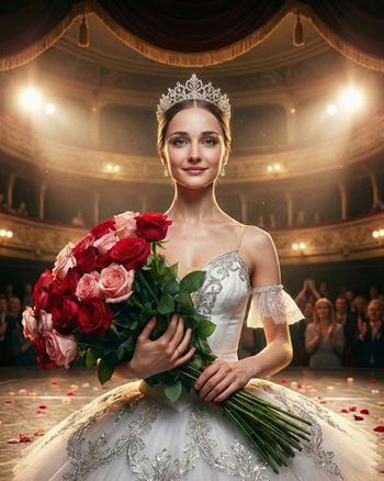 Use Prima Ballerina - group ecard