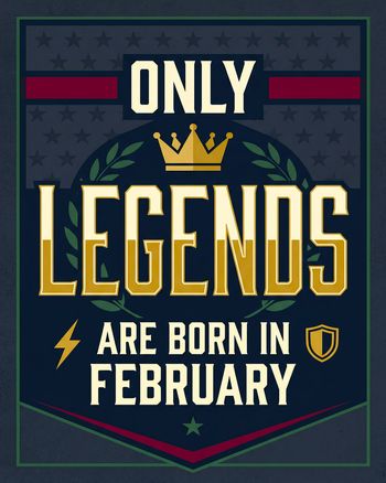 Use Legendary birthday card - group greeting ecard