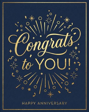 Use Class act - group anniversary ecard