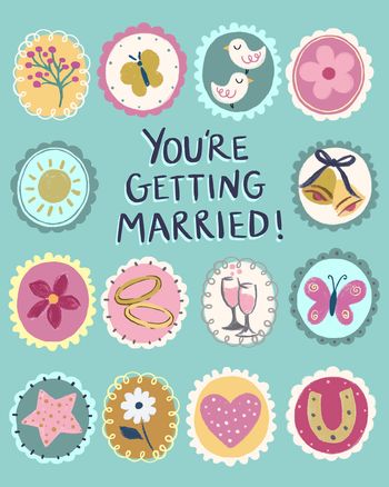 Use Wedding gallery - group wedding ecard