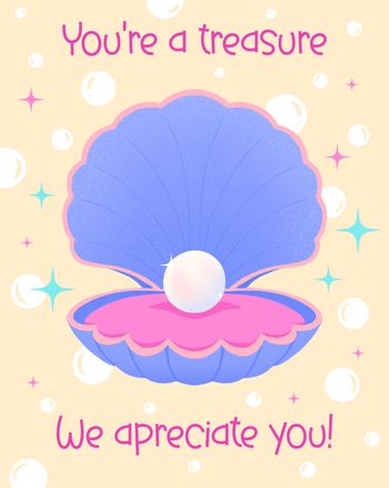 Use Rare treasure - group employee ecard