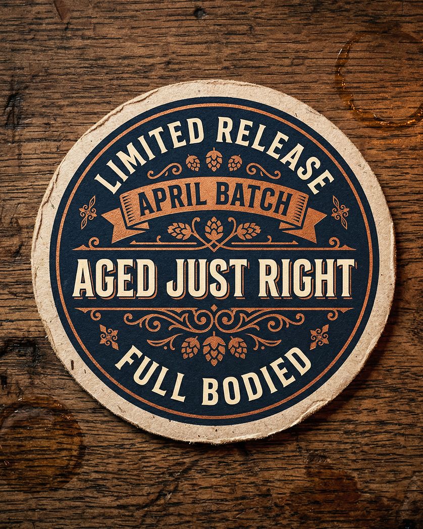 Card design "Real Ale - group birthday ecard"