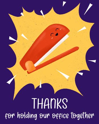 Use Stapler - group admin day card