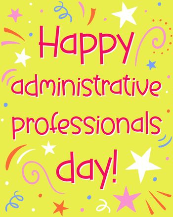 Use Happy Admin day - group ecard