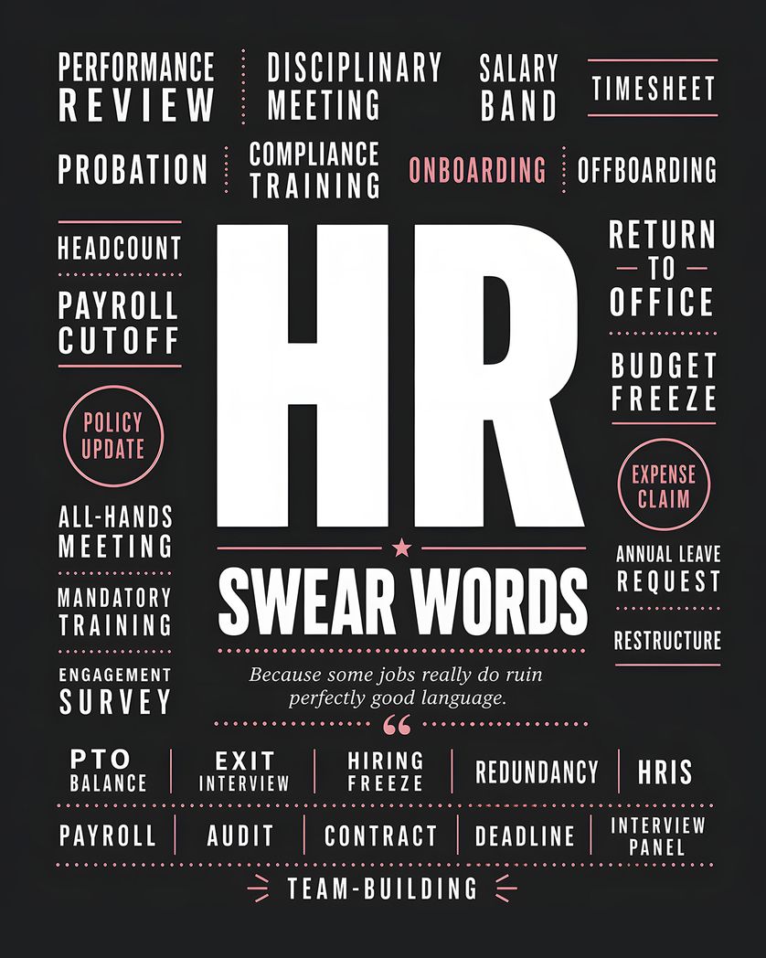 Card design "HR  - group birthday ecard"