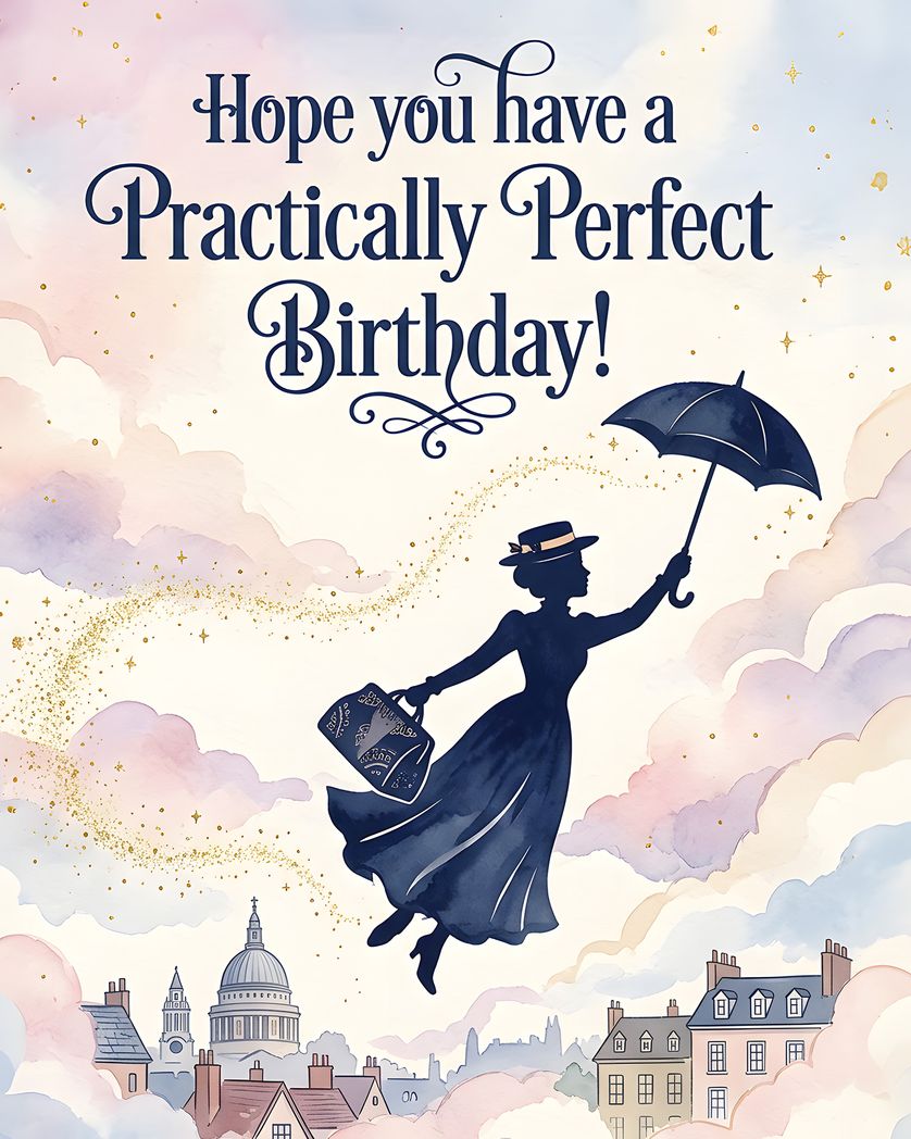 Card design "Mary P - group birthday ecard"