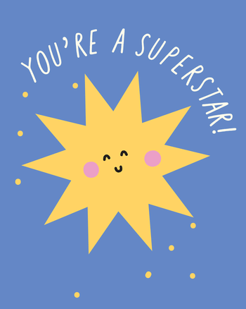 Use Stars in your eyes - group promotion ecard