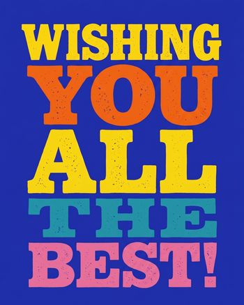 Use Bright Slabs - group leaving ecard