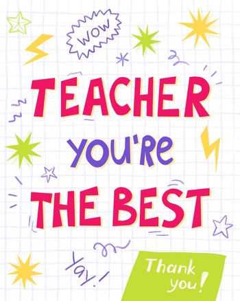 Use Schoolbook - group teacher ecard