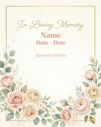 Use Peach tribute - group memorial