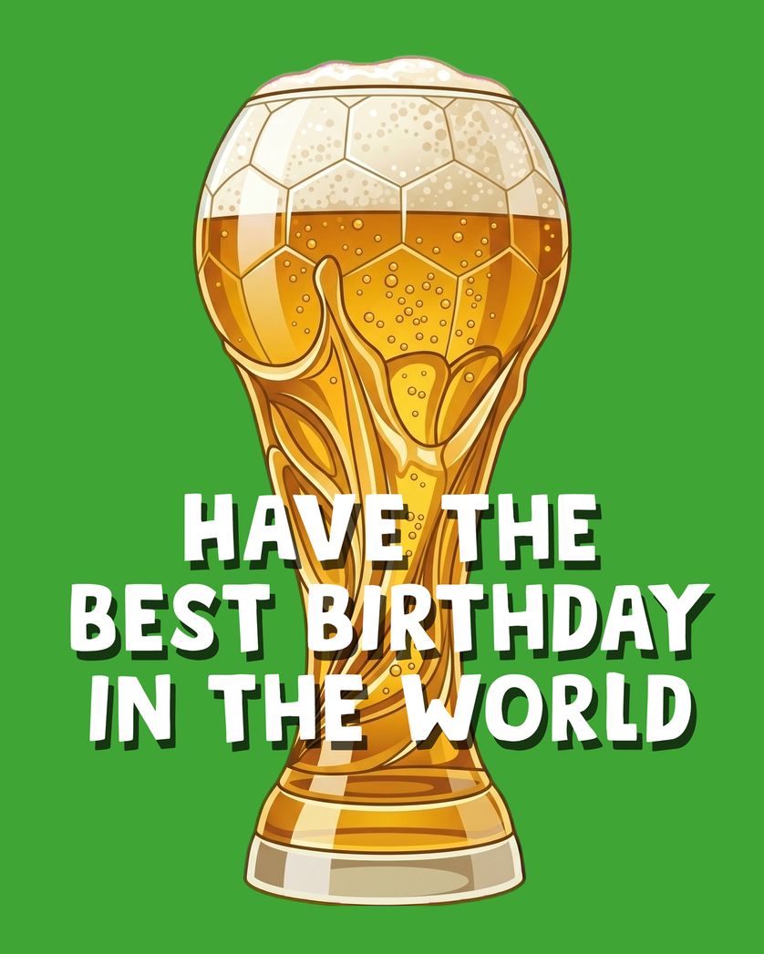 Card design "Best Birthday - group birthday ecard"