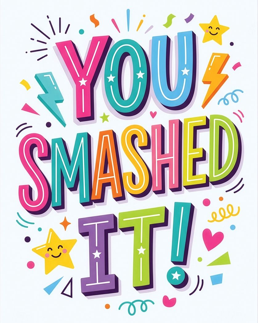 Card design "Smashing - group congrats ecard"