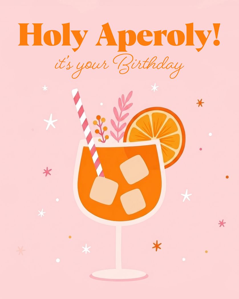 Card design "Spritzy Wishes - group Birthday ecard"