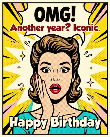 Use Pop Birthday! - group ecard