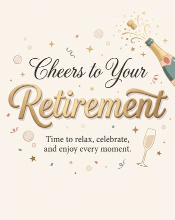 Use Popping out forever - group retirement ecard