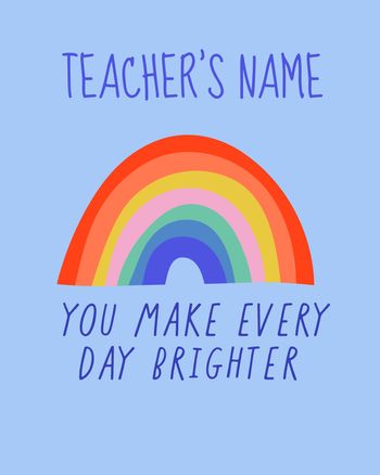 Use Bright minds - group teacher ecard