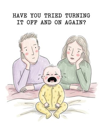 Use Life hack - group baby ecard