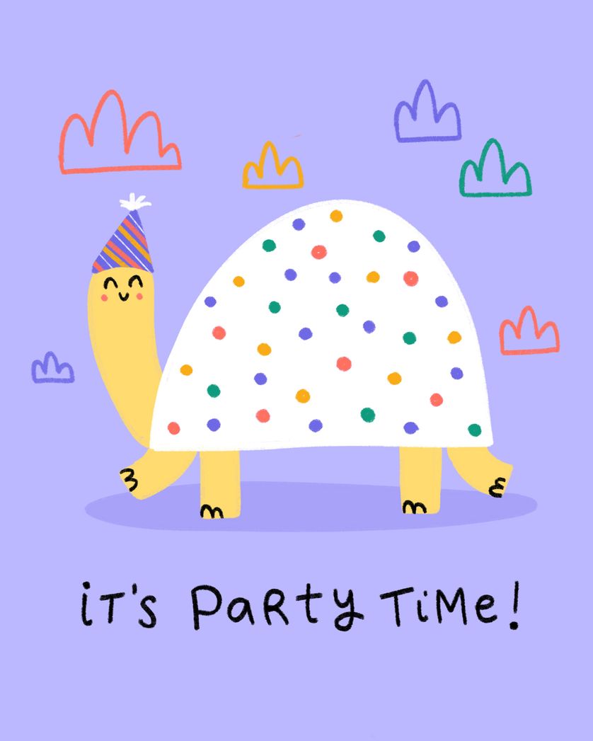 Card design "Shellabrate - group birthday ecard"