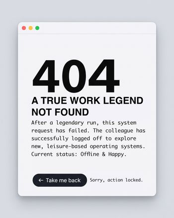 Use 404 - group retirement ecard