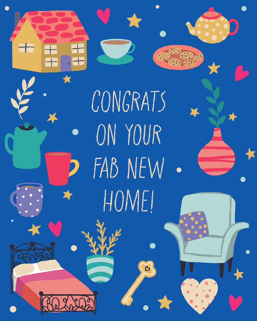 Card design "Home depot - group new home ecard"