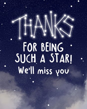 Use Constellation - group leaving ecard