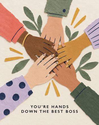 Use All hands - group boss ecard