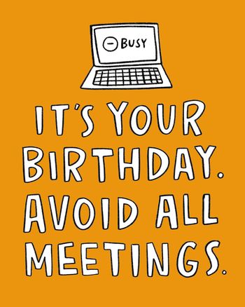 Use Busy birthday - group birthday ecard
