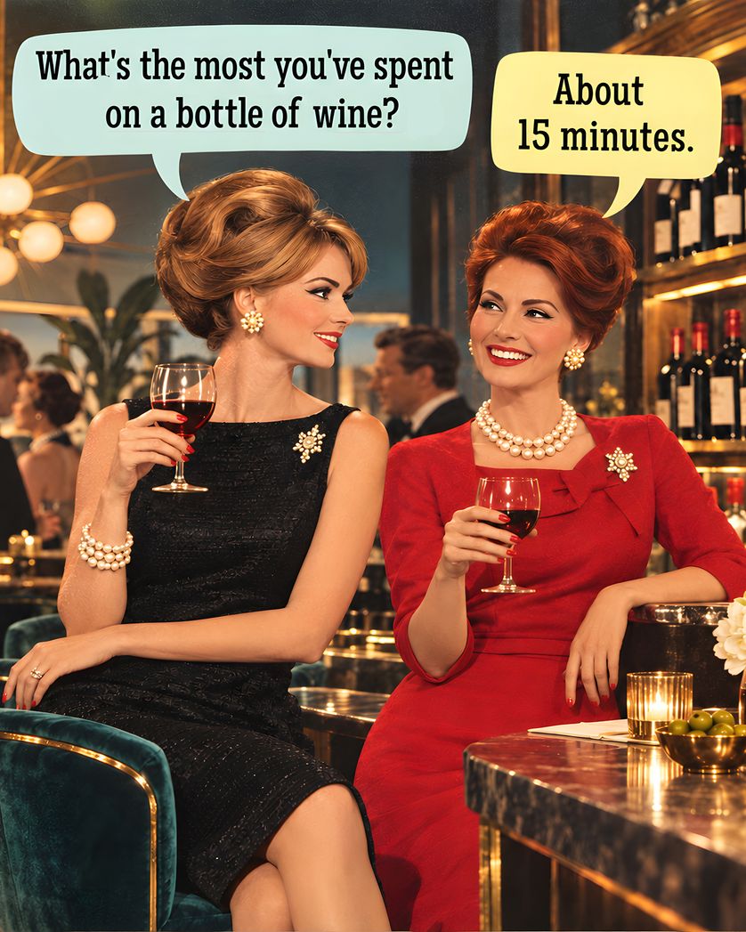 Card design "bargain booze - group birthday ecard"